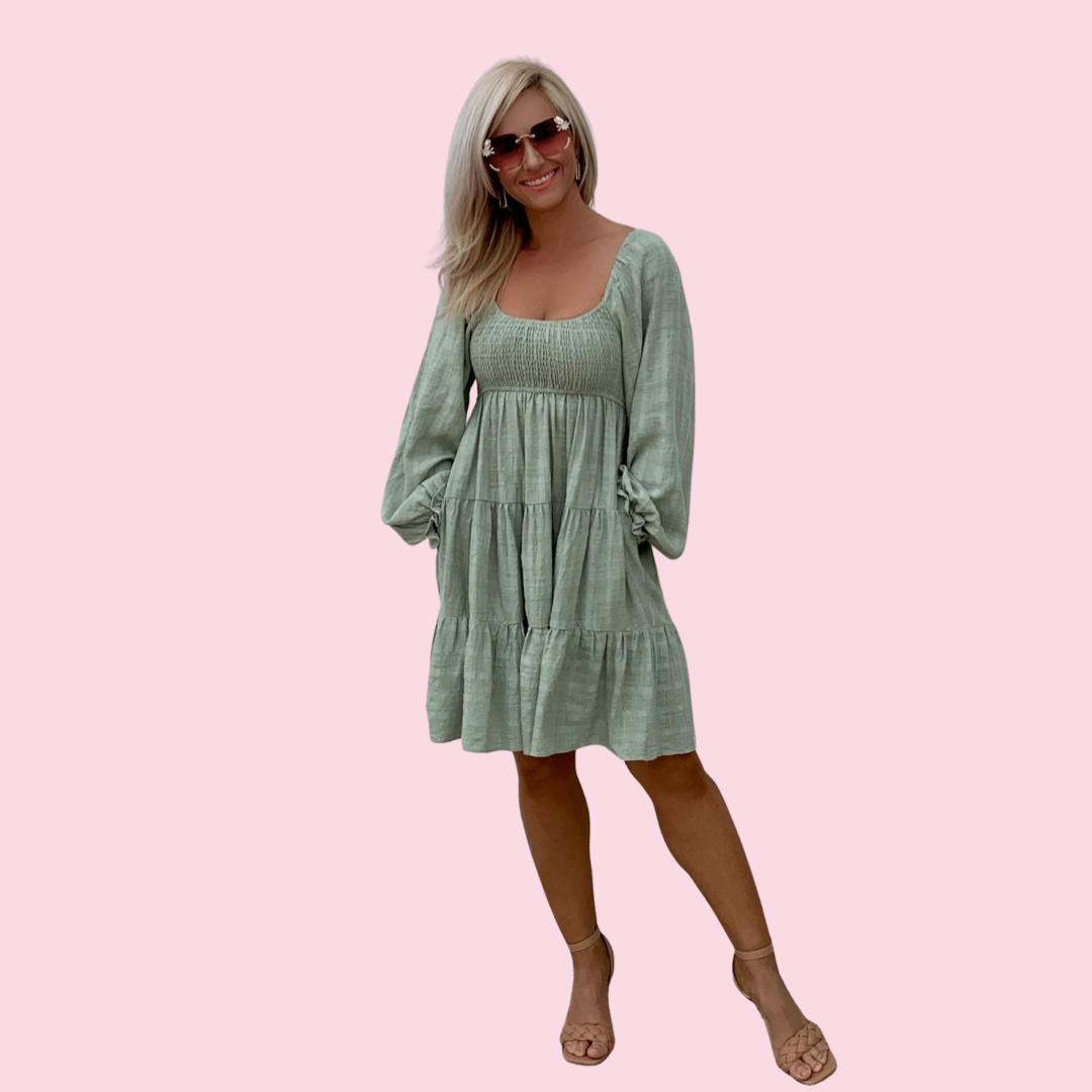 Sage Frock