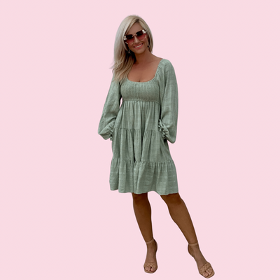Sage Frock