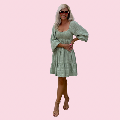 Sage Frock