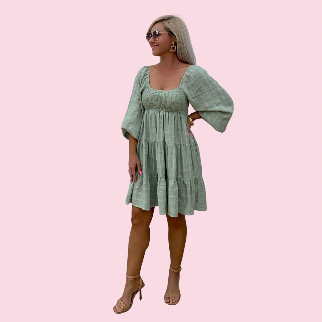 Sage Frock