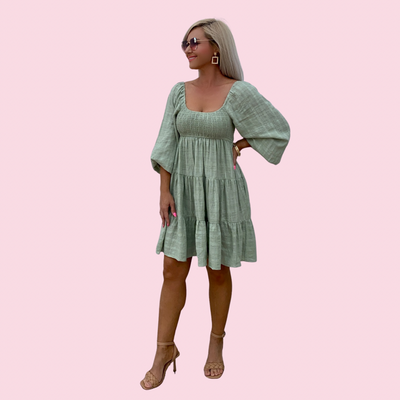 Sage Frock