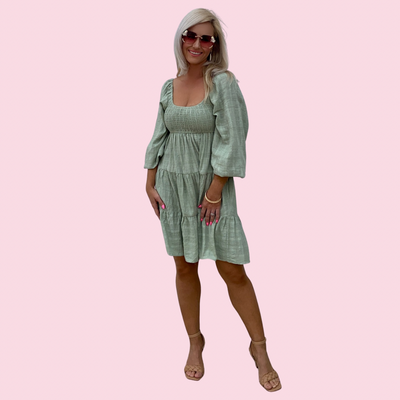 Sage Frock